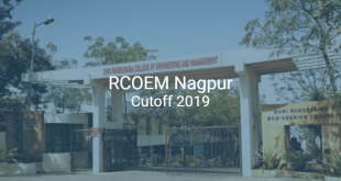 RCOEM Nagpur Cutoff 2019