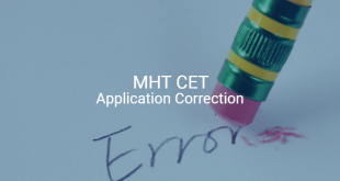 MHT CET Application Correction