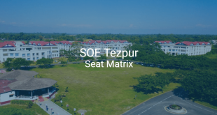 SOE Tezpur University Seat Matrix
