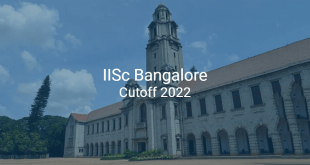 IISc Bangalore Cutoff 2022
