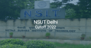 NSUT Delhi Cutoff 2022