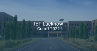 IET Lucknow Cutoff 2022