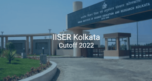 IISER Kolkata Cutoff 2022