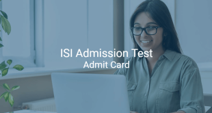 ISI Admission Test Admit Card