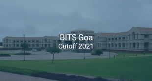 BITS Goa Cutoff 2021