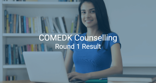 COMEDK Counselling Round 1 Result