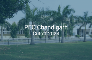 PEC Chandigarh Cutoff 2023