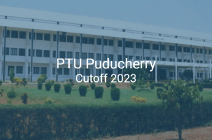 PTU Puducherry Cutoff 2023