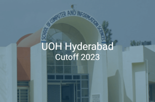 UOH Hyderabad Cutoff 2023