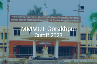 MMMUT Gorakhpur Cutoff 2023