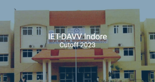 IET-DAVV Indore Cutoff 2023