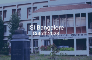 ISI Bangalore Cutoff 2023