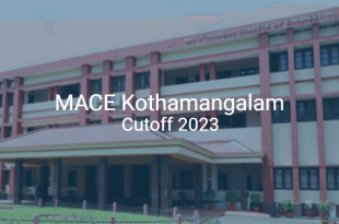 MACE Kothamangalam Cutoff 2023