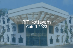 RIT Kottayam Cutoff 2023