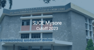 SJCE Mysore Cutoff 2023
