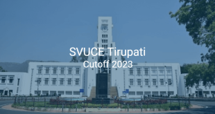 SVUCE Tirupati Cutoff 2023