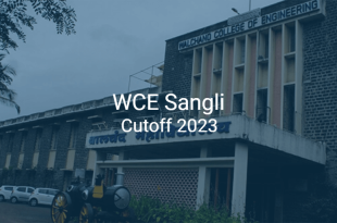 WCE Sangli Cutoff 2023