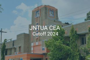 JNTUA CEA Cutoff 2024