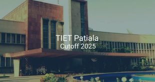 TIET Patiala Cutoff 2025
