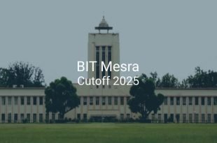 BIT Mesra Cutoff 2025