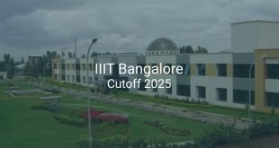 IIIT Bangalore Cutoff 2025