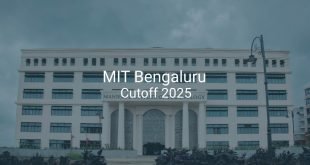 MIT Bengaluru Cutoff 2025