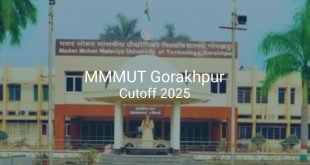 MMMUT Gorakhpur Cutoff 2025