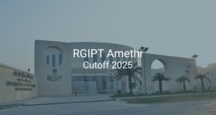 RGIPT Amethi Cutoff 2025