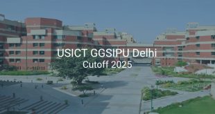 USICT GGSIPU Delhi Cutoff 2025