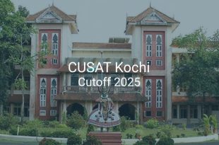CUSAT Kochi Cutoff 2025
